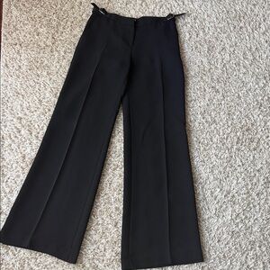 Emporio Armani Black Wide Leg Pants